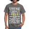 40. Geburtstag Geboren 1982 Vintage Männer Geschenk T-Shirt - graphite grey