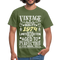 48. Geburtstag Geboren 1974 Vintage Männer Geschenk T-Shirt - military green