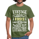 30. Geburtstag Geboren 1992 Vintage Männer Geschenk T-Shirt - military green