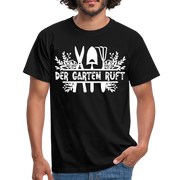 Gärtner Hobby Garten Frühling der Garten ruft Männer T-Shirt - black