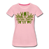 Gärtnerin Garten Chefin Frauen Premium T-Shirt - rose shadow