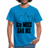 Faule Katze Stinkefinger Ich Muss Gar Nix Lustiges Witziges Männer T-Shirt - royal blue