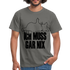 Faule Katze Stinkefinger Ich Muss Gar Nix Lustiges Witziges Männer T-Shirt - graphite grey