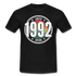 30. Geburtstag 1992 Limited Edition Retro Style Geschenk T-Shirt - black