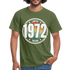 50. Geburtstag 1972 Limited Edition Retro Style Geschenk T-Shirt - military green