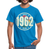 60. Geburtstag 1962 Limited Edition Retro Style Geschenk T-Shirt - royal blue