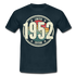 70. Geburtstag 1952 Limited Edition Retro Style Geschenk T-Shirt - navy