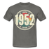 70. Geburtstag 1952 Limited Edition Retro Style Geschenk T-Shirt - graphite grey