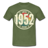 70. Geburtstag 1952 Limited Edition Retro Style Geschenk T-Shirt - military green