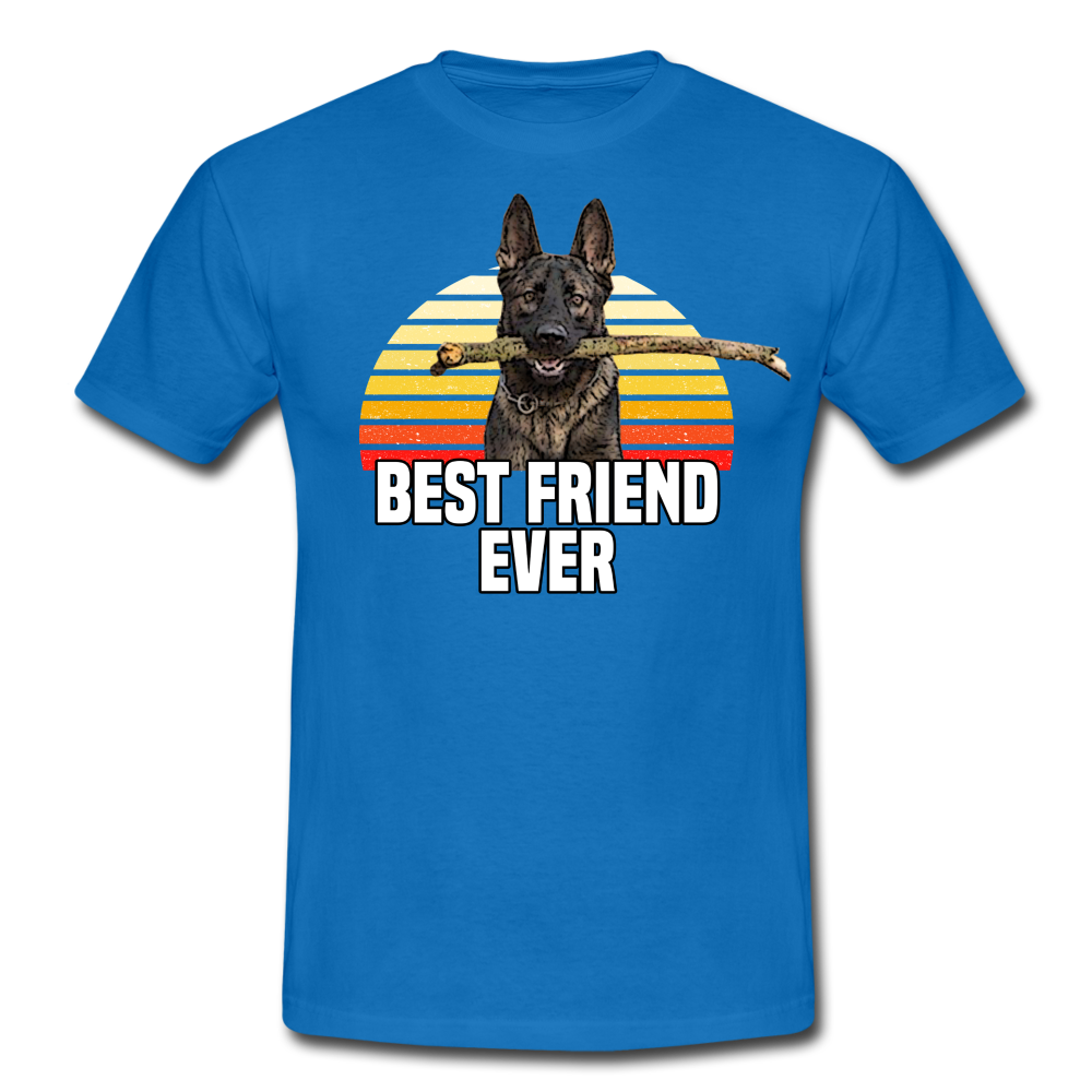 Schäferhund bester Freund T-Shirt - royal blue