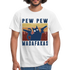 Pew Pew Madafakas Lustiges Männer T-Shirt - white