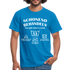 53. Geburtstags T-Shirt Schonend Behandeln - Das gute Stück is schon 53 Lustiges Geschenk Shirt - royal blue