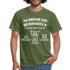 53. Geburtstags T-Shirt Schonend Behandeln - Das gute Stück is schon 53 Lustiges Geschenk Shirt - military green