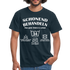 34. Geburtstags T-Shirt Schonend Behandeln - Das gute Stück is schon 34 Lustiges Geschenk Shirt - navy