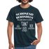 28. Geburtstags T-Shirt Schonend Behandeln - Das gute Stück is schon 28 Lustiges Geschenk Shirt - navy
