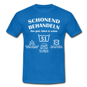 51. Geburtstags T-Shirt Schonend Behandeln - Das gute Stück is schon 51 Lustiges Geschenk Shirt - royal blue