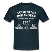 51. Geburtstags T-Shirt Schonend Behandeln - Das gute Stück is schon 51 Lustiges Geschenk Shirt - navy