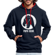 Papa Bear proud Daddy stolzer Vater Hoodie - navy/red