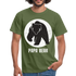 Papa Bear proud Daddy stolzer Vater T-Shirt - military green