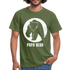 Papa Bear proud Daddy stolzer Vater T-Shirt - military green