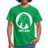 Papa Bear proud Daddy stolzer Vater T-Shirt - kelly green