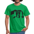 Bär Wildnis Wandern Berge Outdoor T-Shirt - kelly green