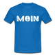 Anker Norddeutsches MOIN Lustiges Männer T-Shirt - royal blue