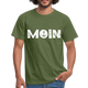 Anker Norddeutsches MOIN Lustiges Männer T-Shirt - military green