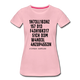 Intelligenz Hawking Zitat T-Shirt - rose shadow