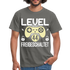 Gamer 44. Geburtstag Gaming Shirt Level 44 Freigeschaltet Geschenk T-Shirt - graphite grey