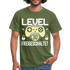 Gamer 30. Geburtstag Gaming Shirt Level 30 Freigeschaltet Geschenk T-Shirt - military green