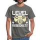 Gamer 40. Geburtstag Gaming Shirt Level 40 Freigeschaltet Geschenk T-Shirt - graphite grey