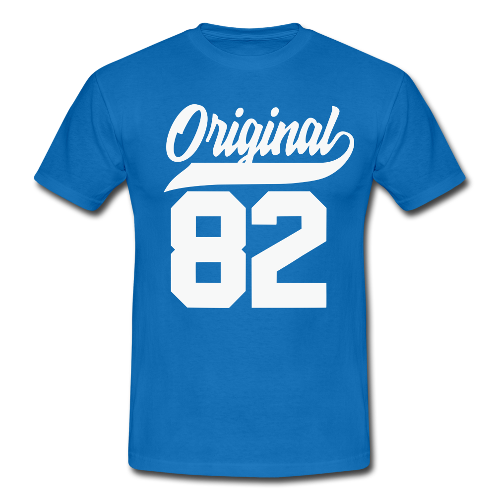 40. Geburtstag Original 1982 Geburtstags Geschenk T-Shirt - royal blue