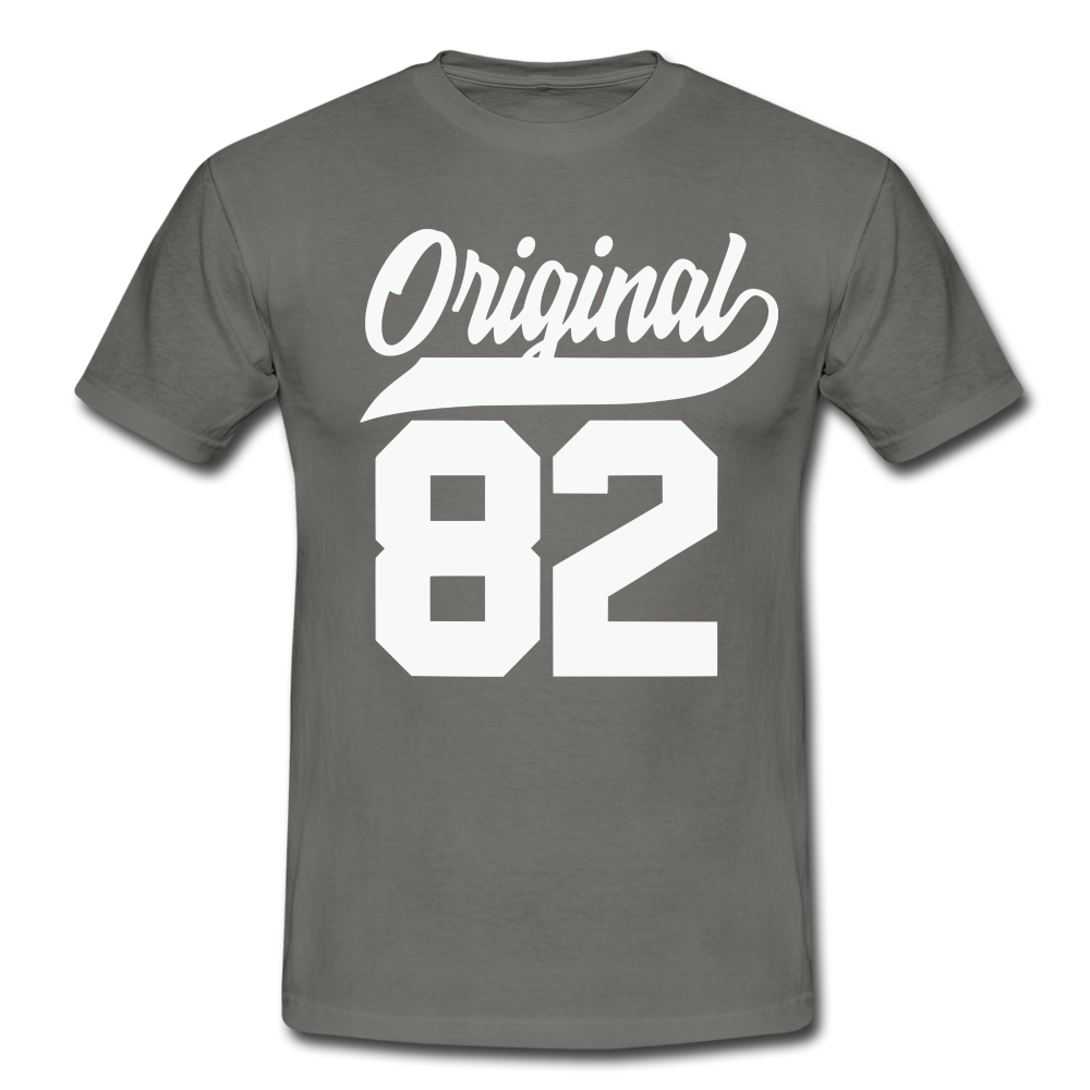 40. Geburtstag Original 1982 Geburtstags Geschenk T-Shirt - graphite grey