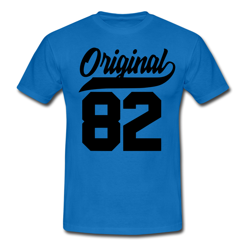 40. Geburtstag Original 1982 Geburtstags Geschenk T-Shirt - royal blue