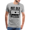 Retro Kassette Tape Not Old I'm Classic Witziges Nostalgie Premium T-Shirt - heather grey