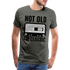 Retro Kassette Tape Not Old I'm Classic Witziges Nostalgie Premium T-Shirt - asphalt