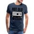 Retro Kassette Tape Not Old I'm Classic Witziges Nostalgie Premium T-Shirt - navy