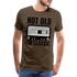 Retro Kassette Tape Not Old I'm Classic Witziges Nostalgie Premium T-Shirt - noble brown