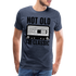 Retro Kassette Tape Not Old I'm Classic Witziges Nostalgie Premium T-Shirt - heather blue