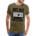 Retro Kassette Tape Not Old I'm Classic Witziges Nostalgie Premium T-Shirt - khaki