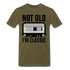 Retro Kassette Tape Not Old I'm Classic Witziges Nostalgie Premium T-Shirt - khaki