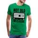 Retro Kassette Tape Not Old I'm Classic Witziges Nostalgie Premium T-Shirt - kelly green