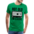 Retro Kassette Tape Not Old I'm Classic Witziges Nostalgie Premium T-Shirt - kelly green