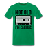 Retro Kassette Tape Not Old I'm Classic Witziges Nostalgie Premium T-Shirt - kelly green