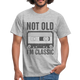 Retro Kassette Tape Not Old I'm Classic Witziges Nostalgie Männer T-Shirt - heather grey