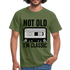 Retro Kassette Tape Not Old I'm Classic Witziges Nostalgie Männer T-Shirt - military green