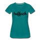 Fuffzich 50. Geburtstag Geschenk Premium T-Shirt - diva blue