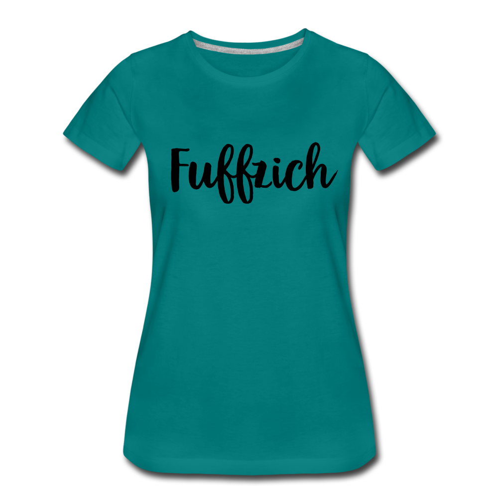 Fuffzich 50. Geburtstag Geschenk Premium T-Shirt - diva blue