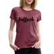 Fuffzich 50. Geburtstag Geschenk Premium T-Shirt - heather burgundy